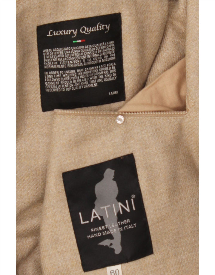 Vintage Herren Wildlederjacke Größe 60 3XL Braunes Leder