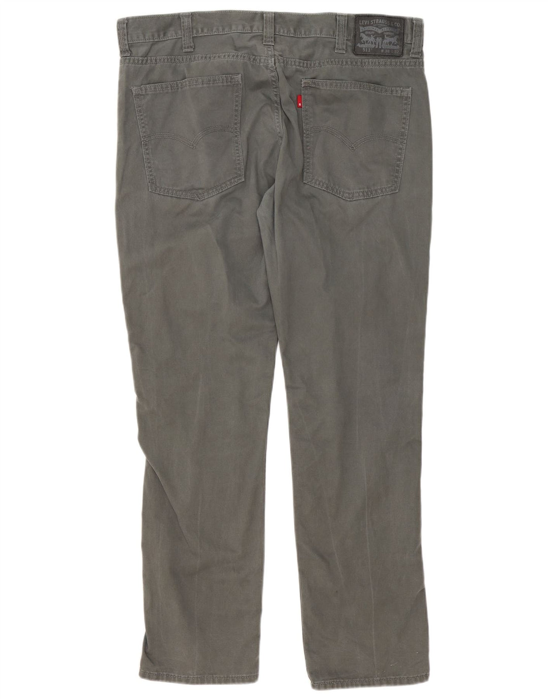 Levi's Herren 511 Slim Freizeithose W38 L32 Graue Baumwolle