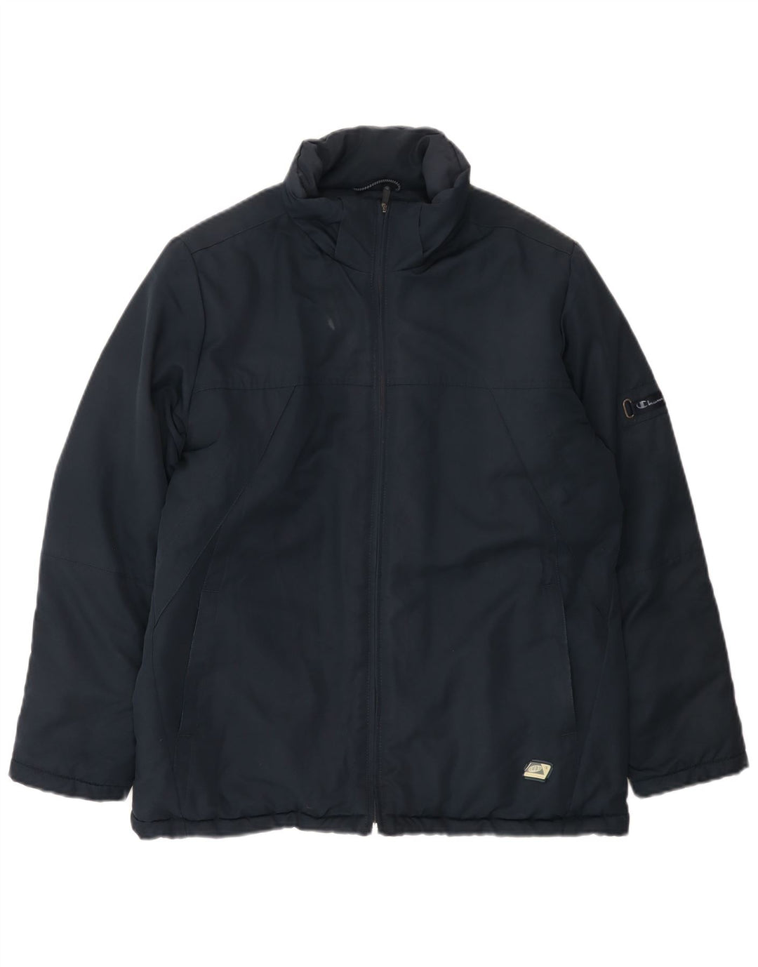 Champion Herren-Windbreaker-Jacke, Größe S, Marineblau, Polyester, UK 36