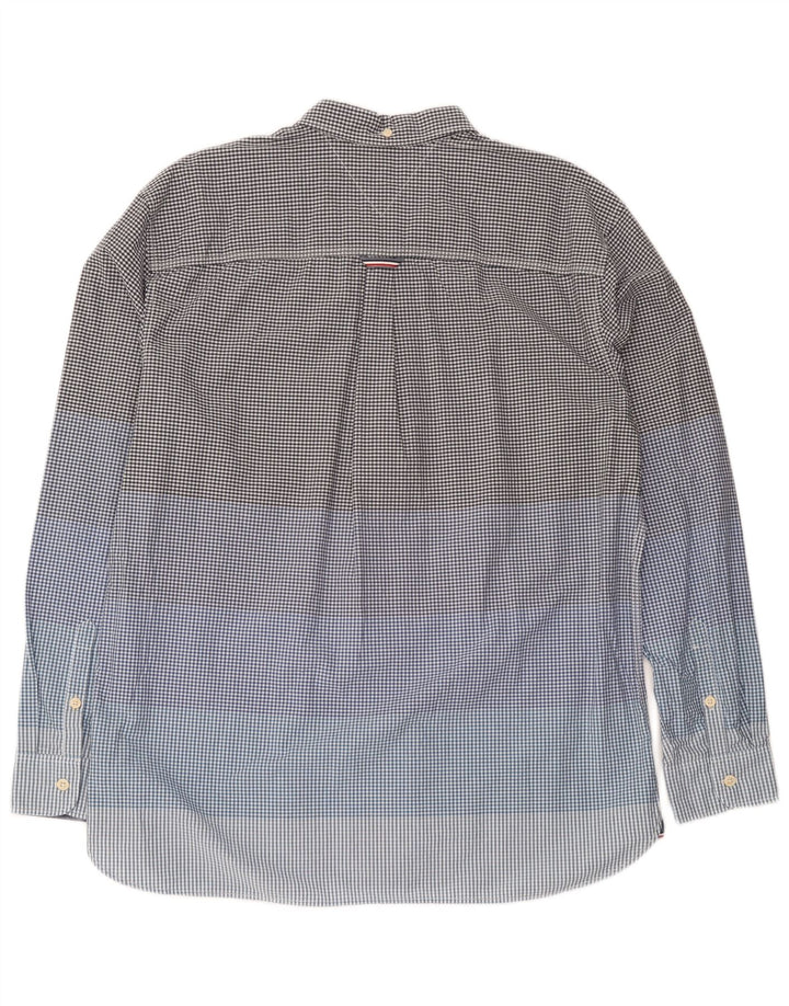 Tommy Hilfiger Herren-Hemd mit normaler Passform, 2XL, mehrfarbig, Gingham-Baumwolle