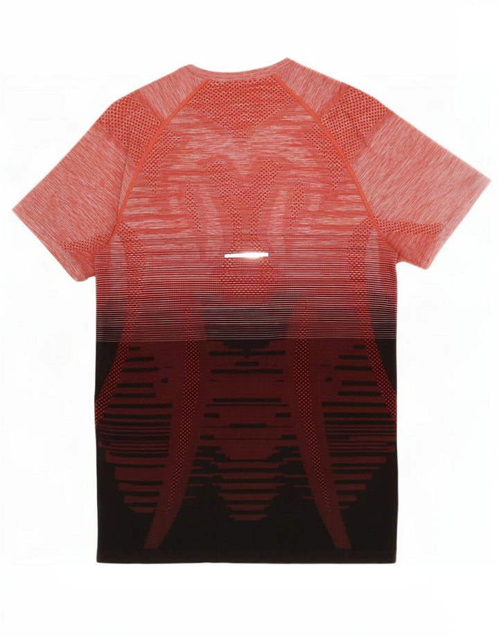 Asics Herren T-Shirt Top Mittelrot Farbblock
