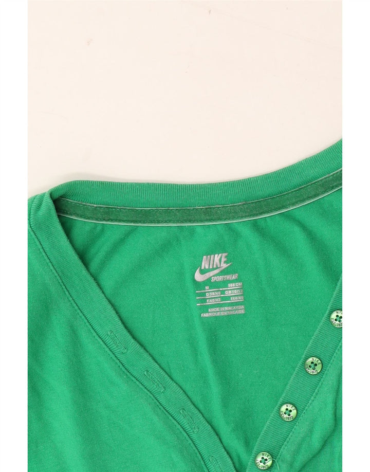 Nike Damen T-Shirt Top UK 12 Mittelgrün