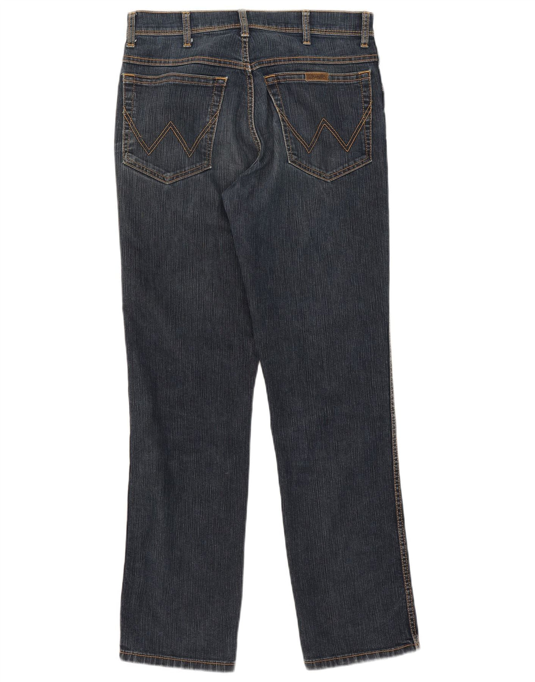 Wrangler Damen-Jeans mit normaler Passform, gerade Passform, W33 L32, marineblaue Baumwolle