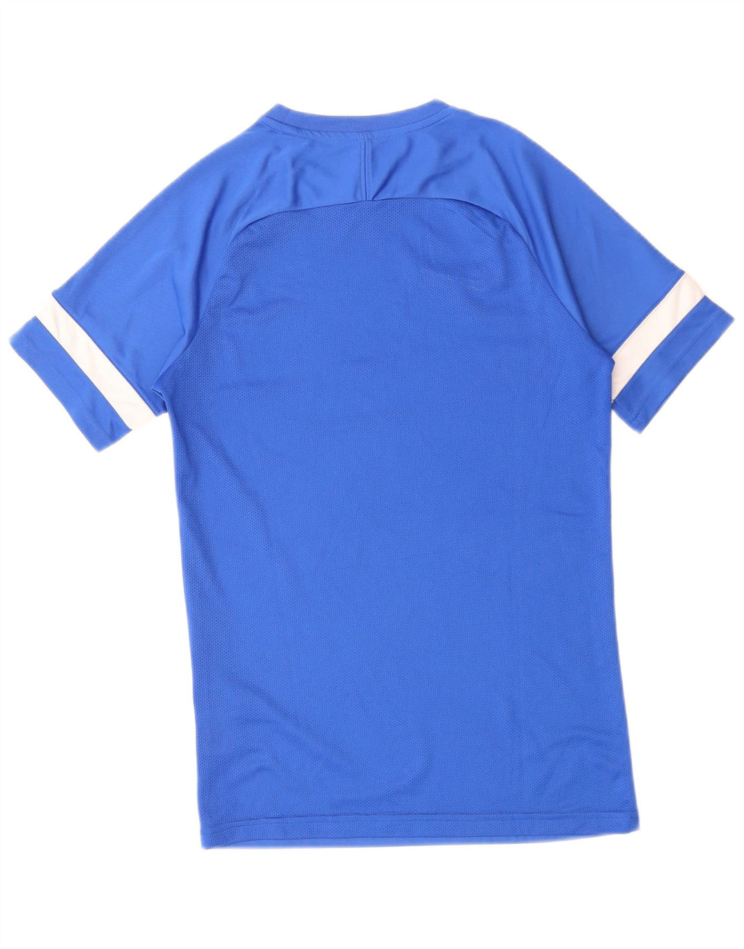 NIKE Herren Dri Fit T-Shirt Top Small Blau Colourblock Polyester