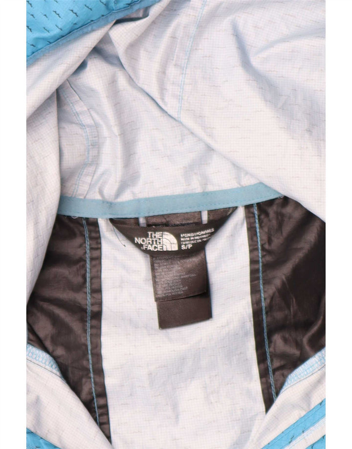 The North Face Herren-Regenjacke mit Kapuze, klein, blau, Polyester