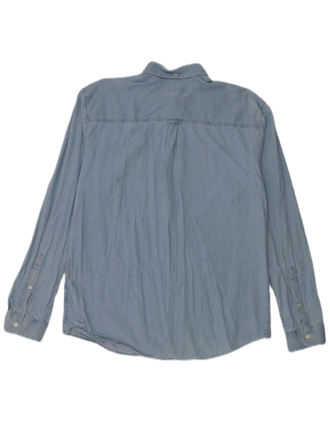 Jack Wills Herren-Jeanshemd mit entspannter Passform aus mittelblauer Baumwolle