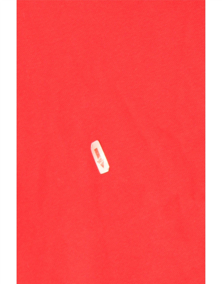 Nike Herren Kapuzenpullover aus mittelroter Baumwolle