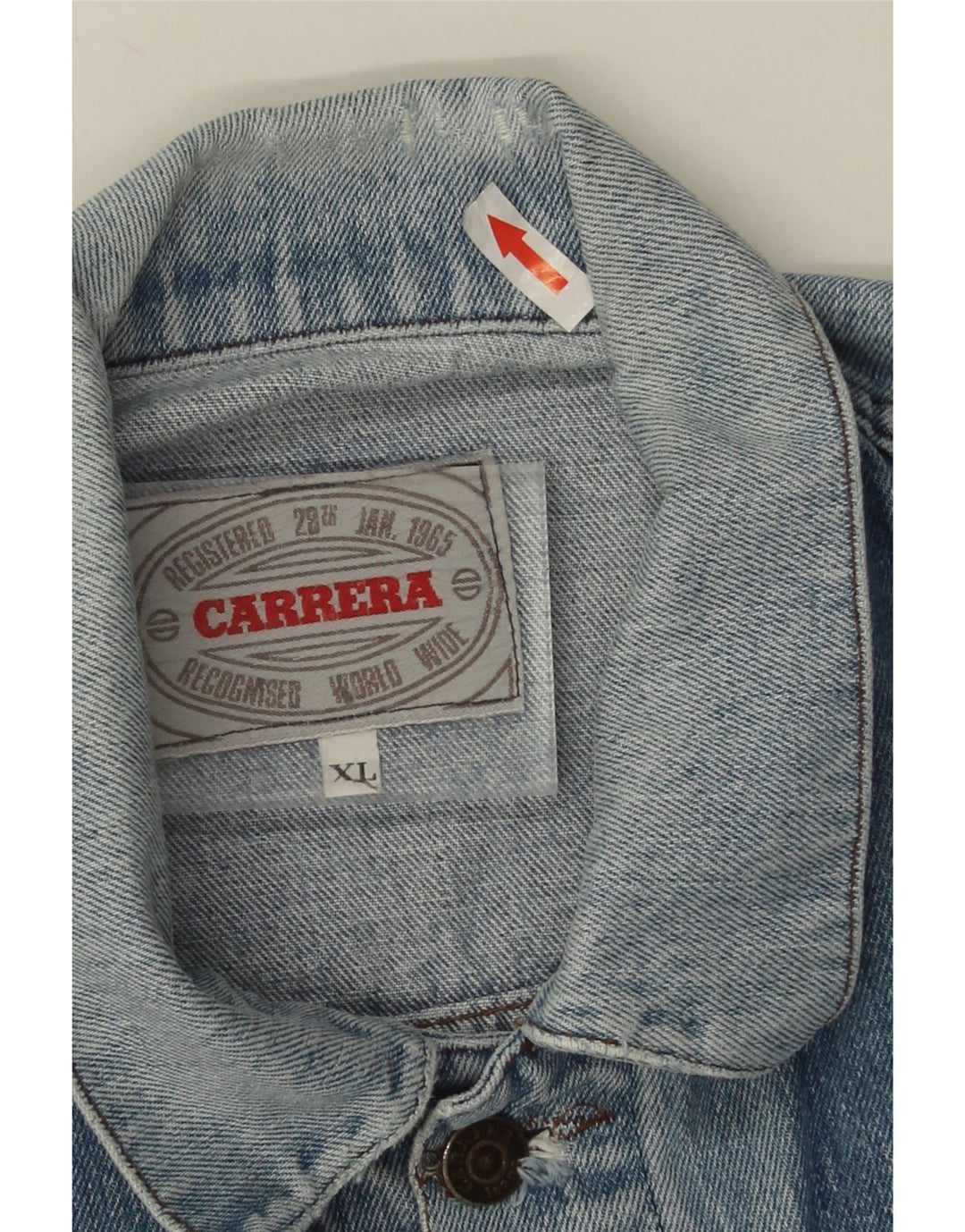 Carrera Damen Jeansjacke UK 42 XL Blau