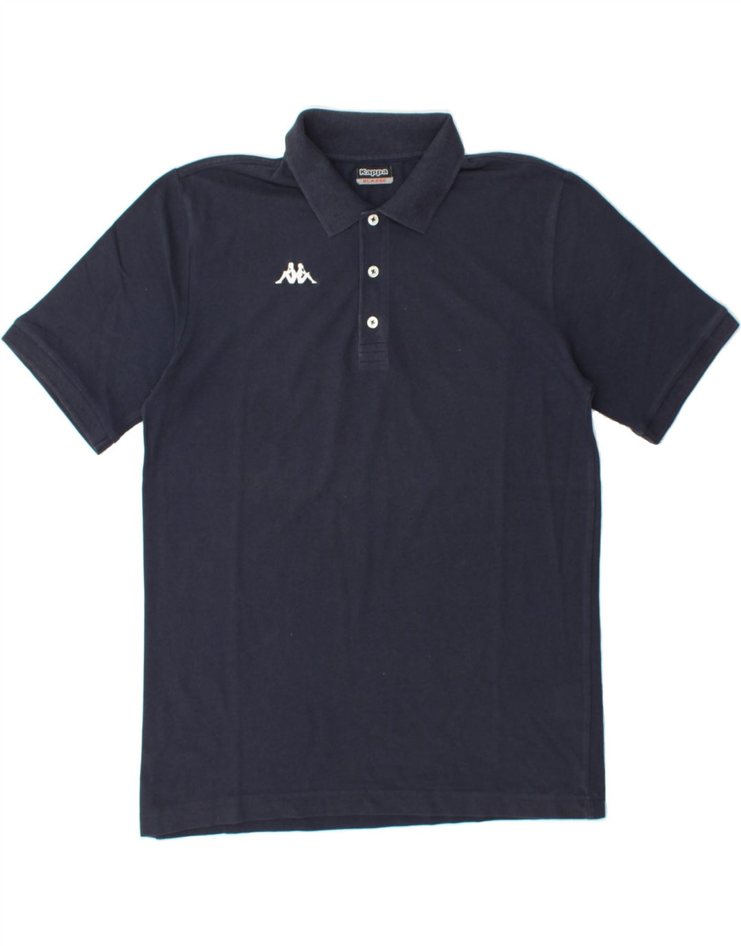KAPPA Mens Polo Shirt XL Navy Blue Cotton Vintage Kappa and Second-Hand Kappa from Messina Hembry 