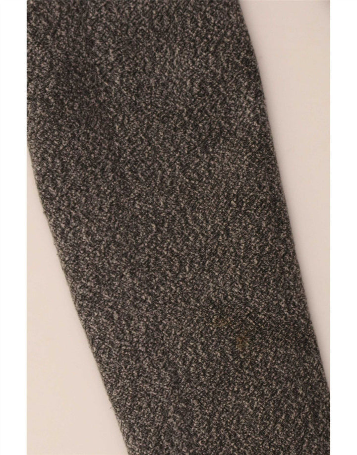 Oasis Damen-Mantel mit normaler Passform, UK 14, mittelgrau geflecktes Polyester