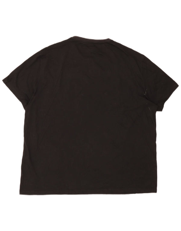 Armani Exchange Herren Regular Graphic T-Shirt Top 2XL Schwarz