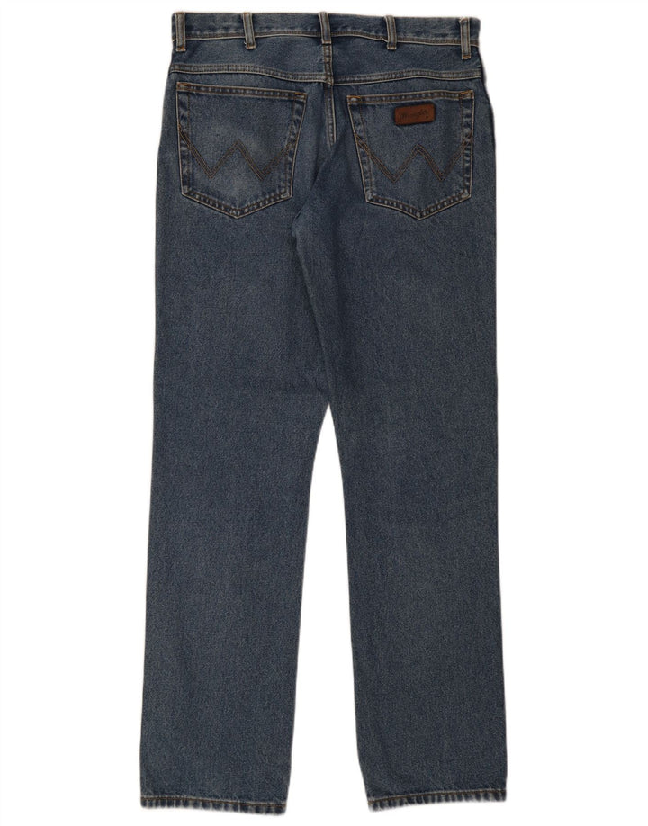 Wrangler Herren-Jeans mit normaler Passform, gerade Passform, W34, L34, Blau, Baumwolle