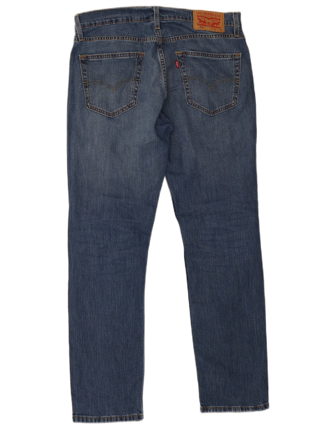 Levi's Herren 511 Slim Jeans W32 L30 Blaue Baumwolle