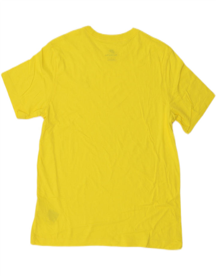 Nike Herren-T-Shirt aus mittelgelber Baumwolle