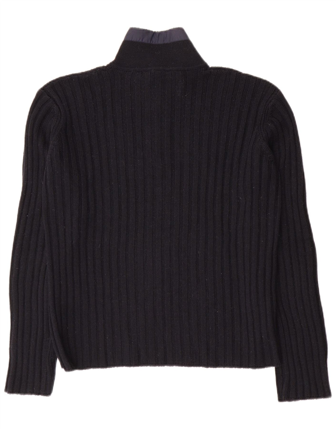 North Sails Herren-Pullover mit Reißverschluss am Hals, kleine marineblaue Wolle