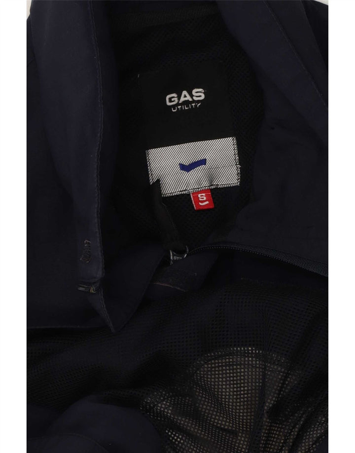 Gas Herren Utility Jacke UK 36 Small Marineblau Polyester