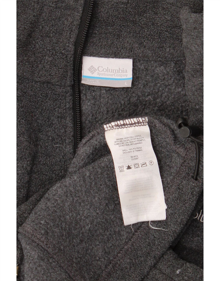 Columbia Damen Fleecejacke UK 16 Large Grau Polyester