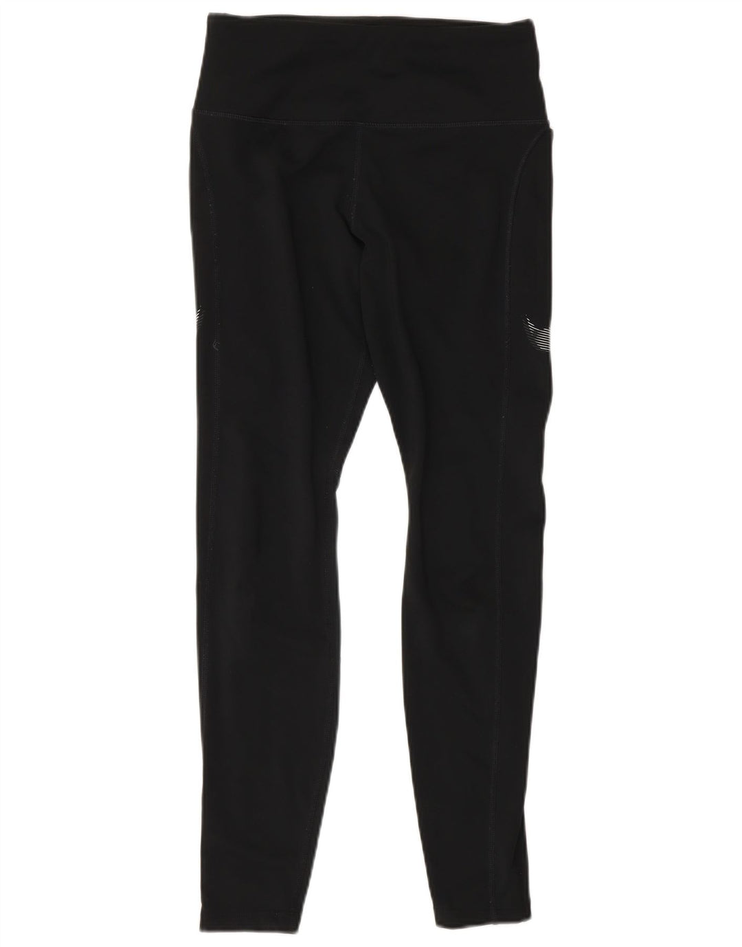 Nike Damen Dri Fit Leggings UK 8 Small Schwarz Colourblock Polyester