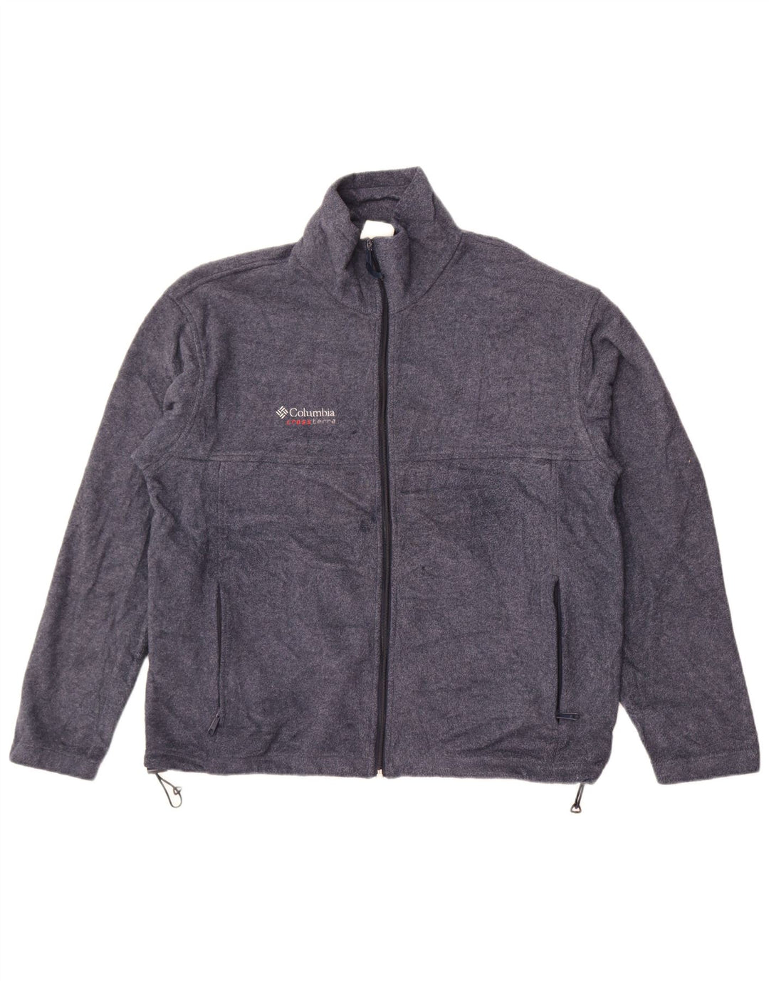 Columbia Herren Fleecejacke UK 40 Large Marineblau Polyester