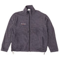 Columbia Herren Fleecejacke UK 40 Large Marineblau Polyester