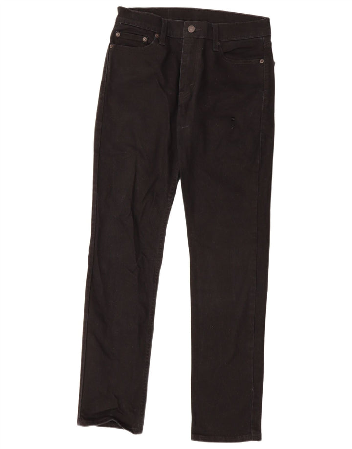 Levi's Herren 511 Slim Jeans W30 L32 schwarze Baumwolle