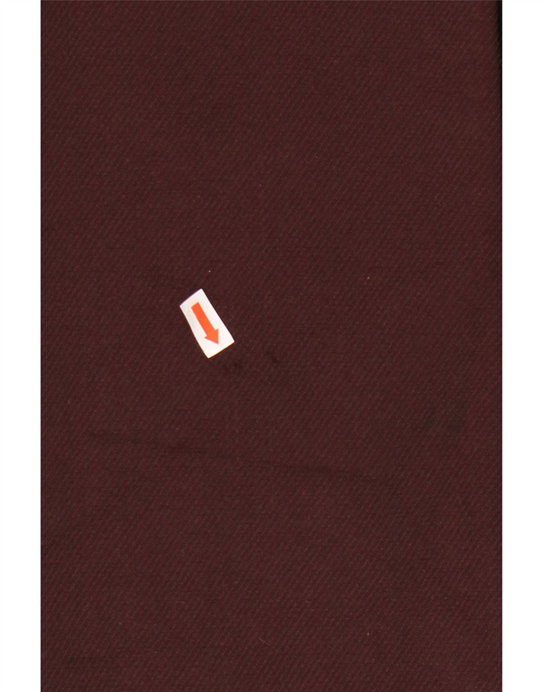 ZARA Damen Offene Weste UK 10 Small Kastanienbraunes Polyester