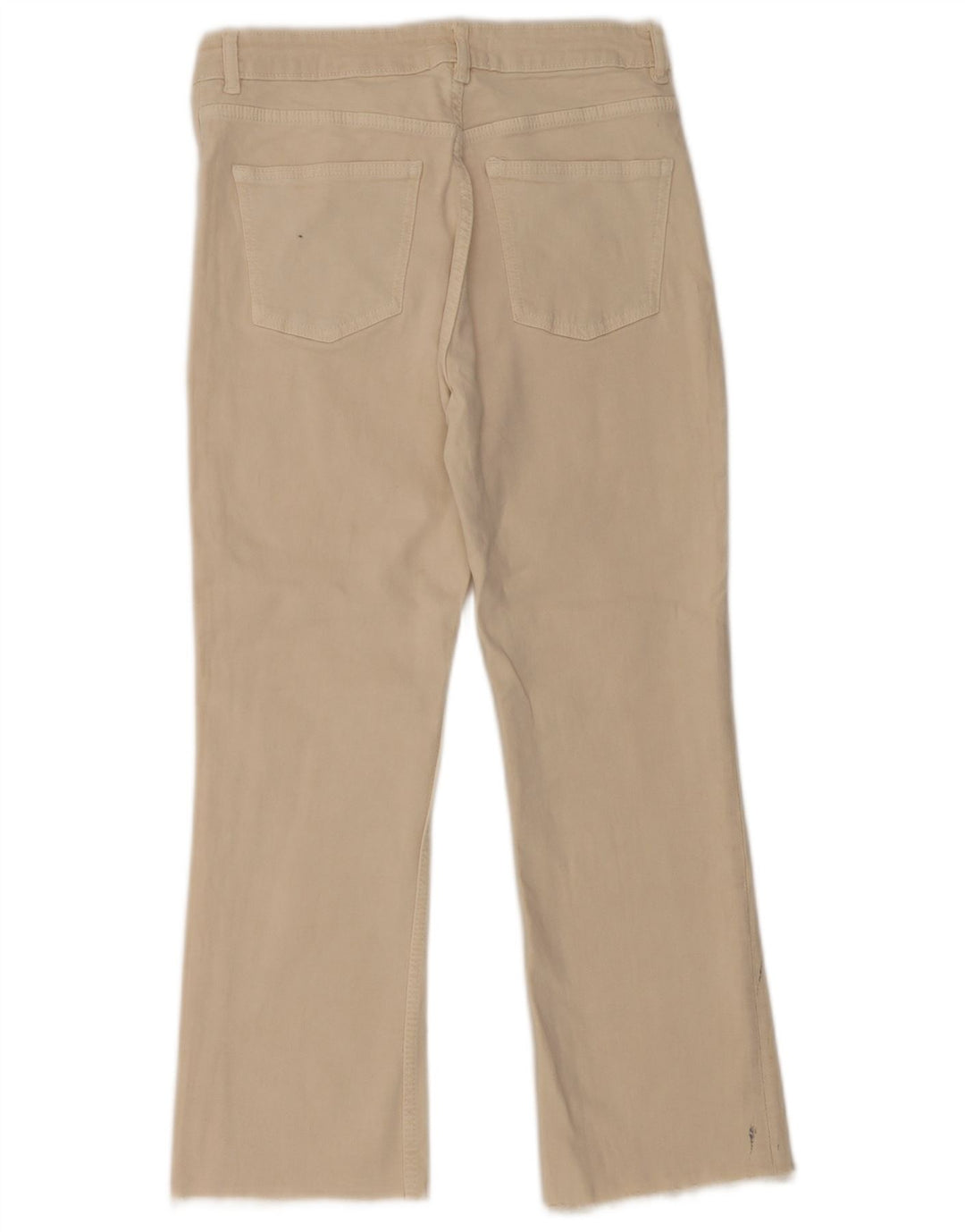 Kurze Jeans für Damen von Zara, EU 40, mittelgroß, W30, L25, gebrochenes Weiß