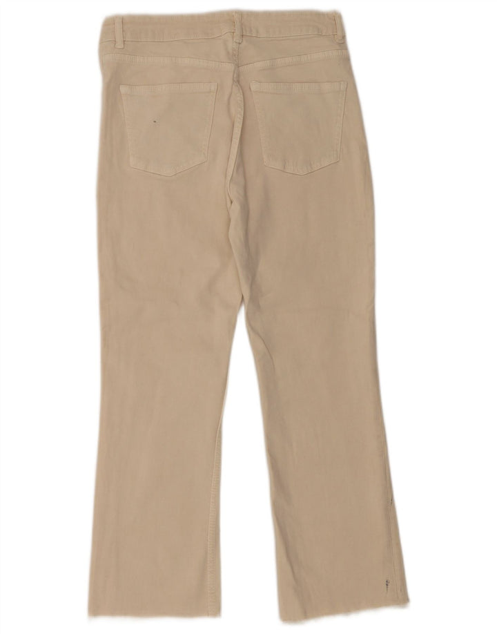 Kurze Jeans für Damen von Zara, EU 40, mittelgroß, W30, L25, gebrochenes Weiß
