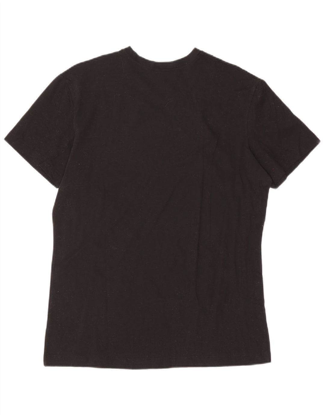 Fila Herren T-Shirt Top Medium Schwarz Baumwolle