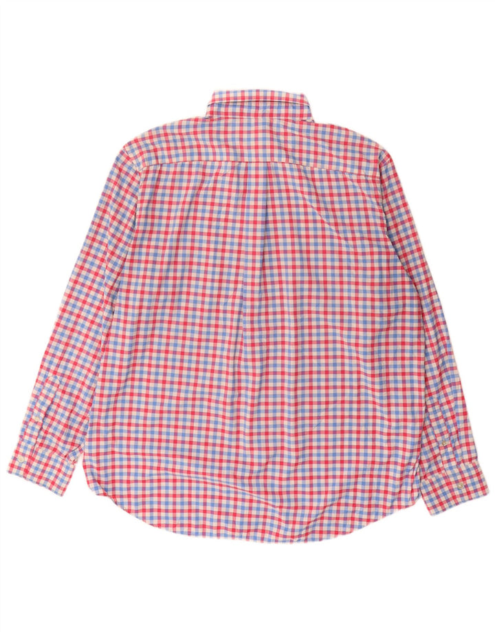 VINEYARD VINES Herren-Hemd mit klassischer Passform, großes, mehrfarbiges Gingham-Nylon