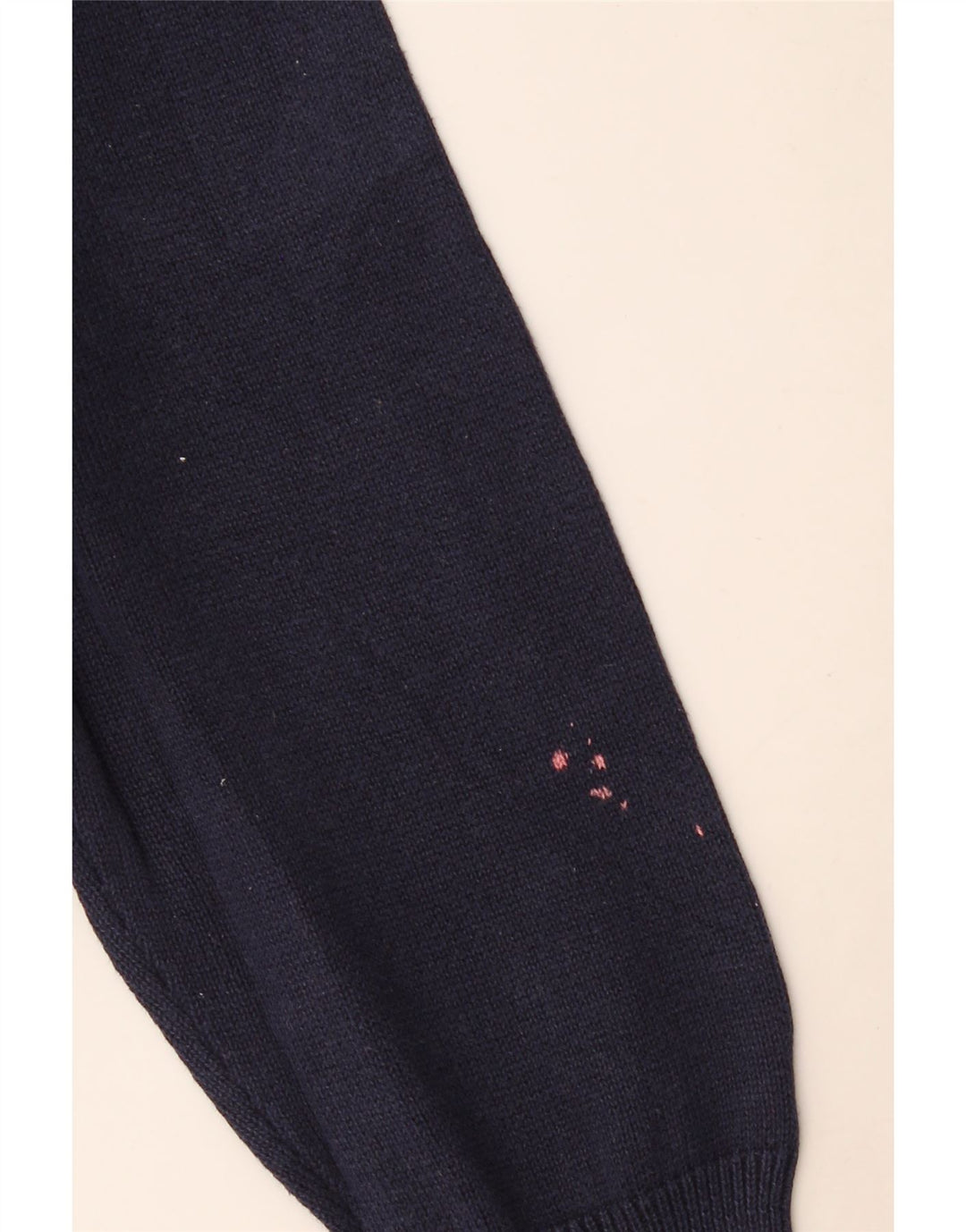 Marks & Spencer Herren-Pullover mit V-Ausschnitt aus mittelblauer Baumwolle