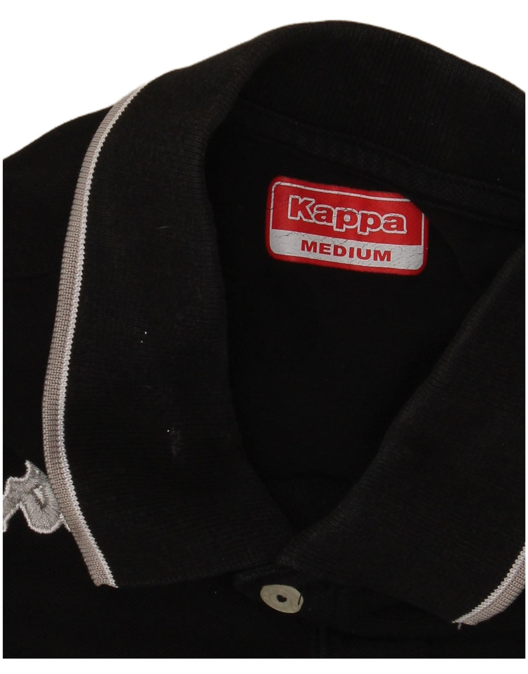 KAPPA Herren Poloshirt Medium Schwarz