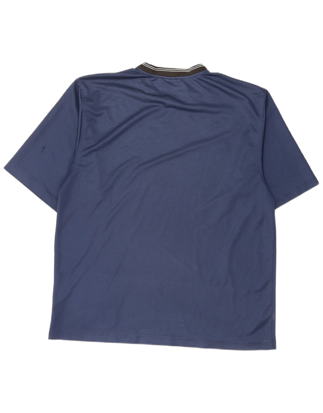 Nike Herren T-Shirt Top UK 45/47 XL Marineblau Polyester