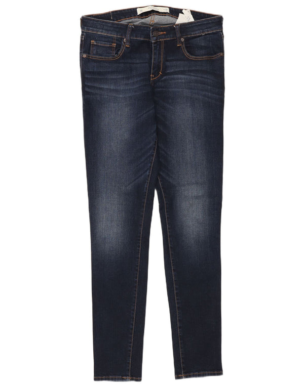 Abercrombie & Fitch Damen Skinny Jeans US 6 Medium W28 L31 Marineblau