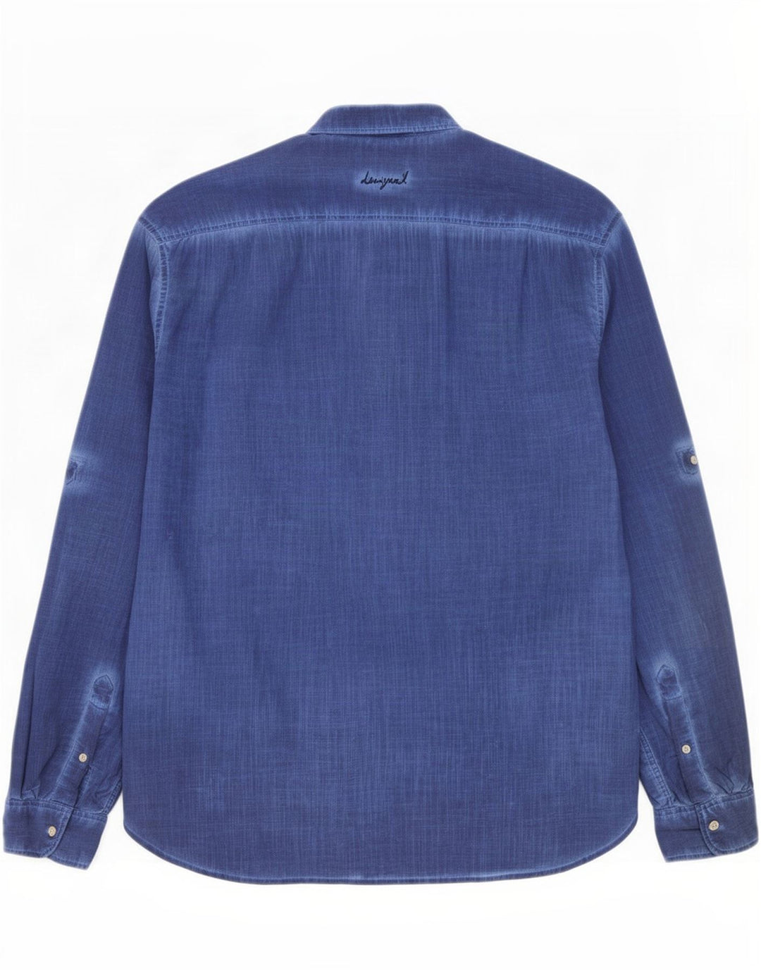 Desigual Herren Graphic Pullover Shirt 2XL Marineblau Baumwolle
