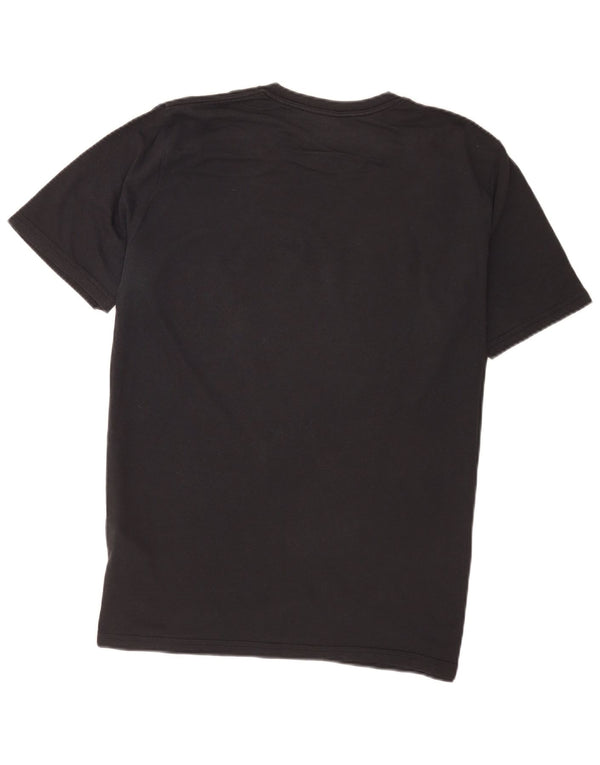 Under Armour Herren Heat Gear Graphic T-Shirt Top Large Schwarz Baumwolle
