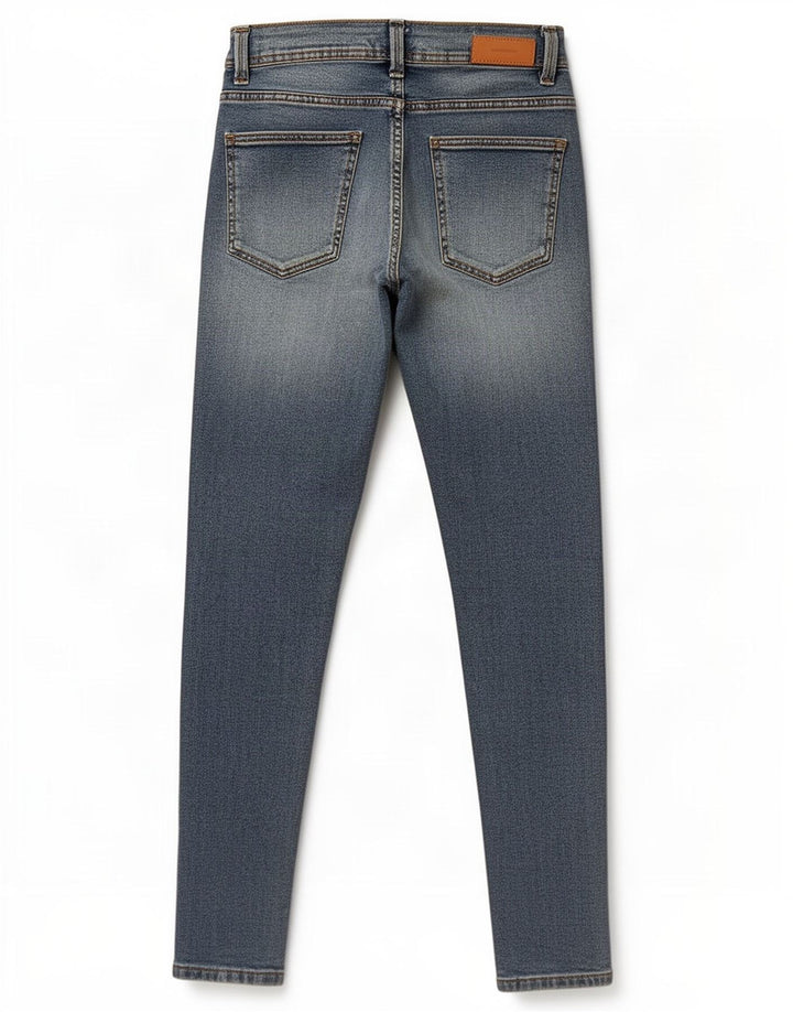 Zara Damen Slim Jeans EU 42 Large W32 L30 Blau
