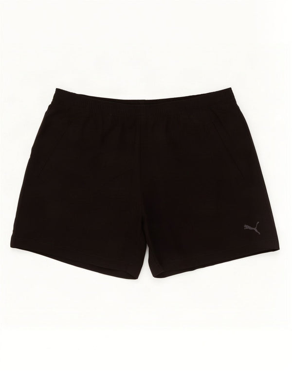 Puma Herren Graphic Sport Shorts Large Schwarz