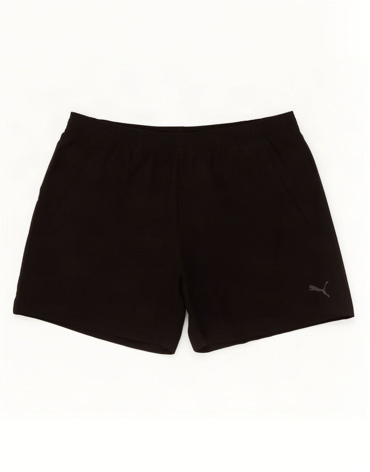 Puma Herren Graphic Sport Shorts Large Schwarz
