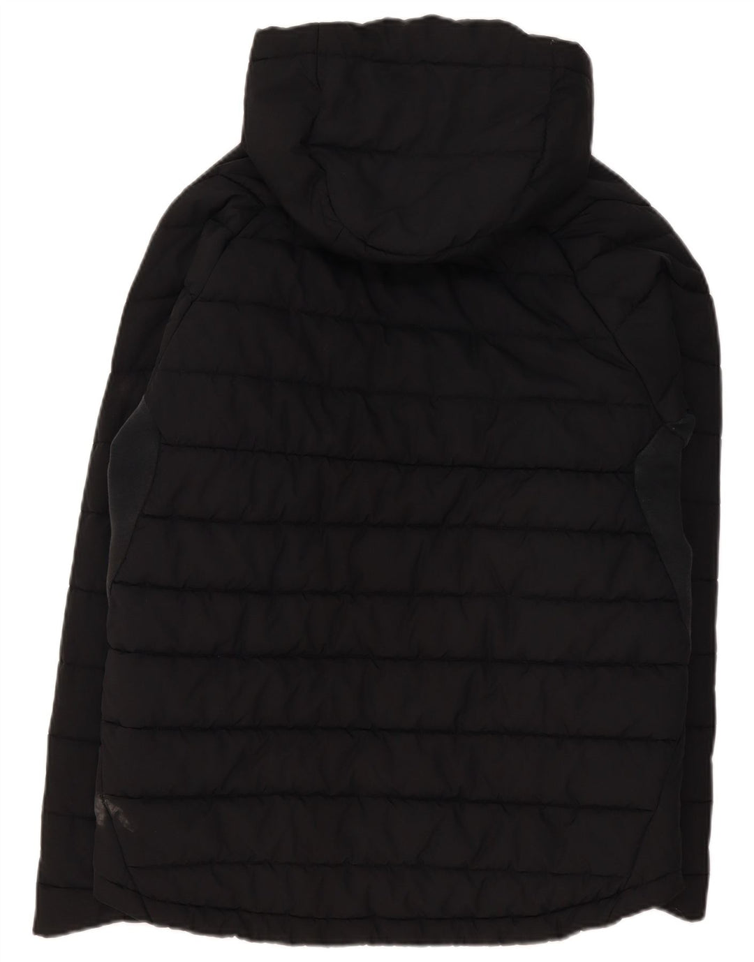Nike Herren-Jacke mit Kapuze, gepolstert, UK 40, Größe L, Schwarz, Polyester