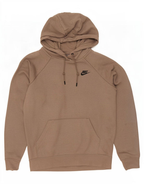 Nike Herren Kapuzenpullover, klein, braune Baumwolle