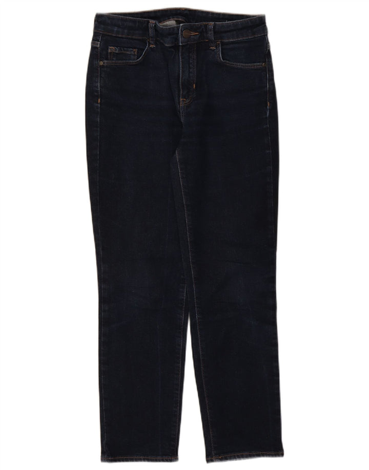 Massimo Dutti Damen Slim Jeans W28 L26 Marineblau