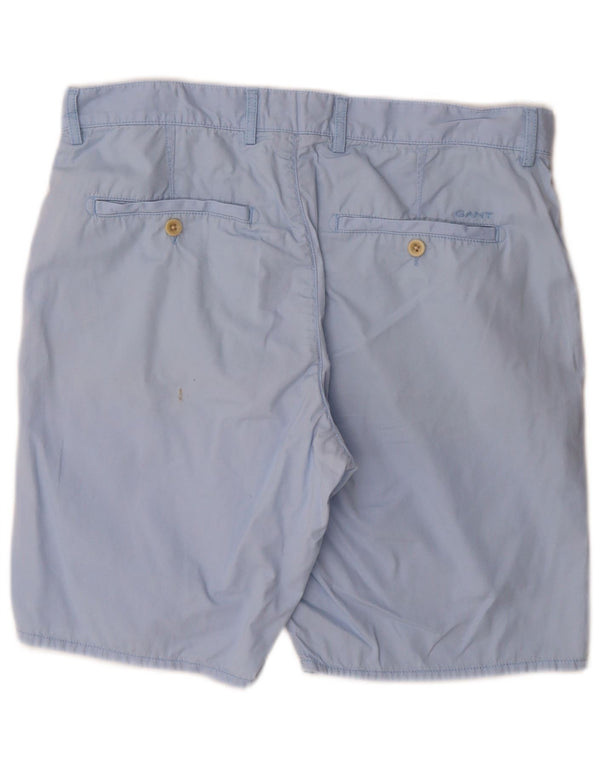 Gant Herren-Chinoshorts mit entspannter Passform, W34, Größe L, Blau, Baumwolle