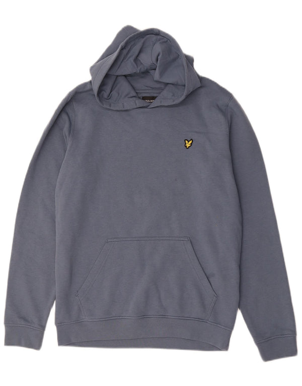 Lyle & Scott Kapuzenpullover für Jungen, 14–15 Jahre, blaue Baumwolle