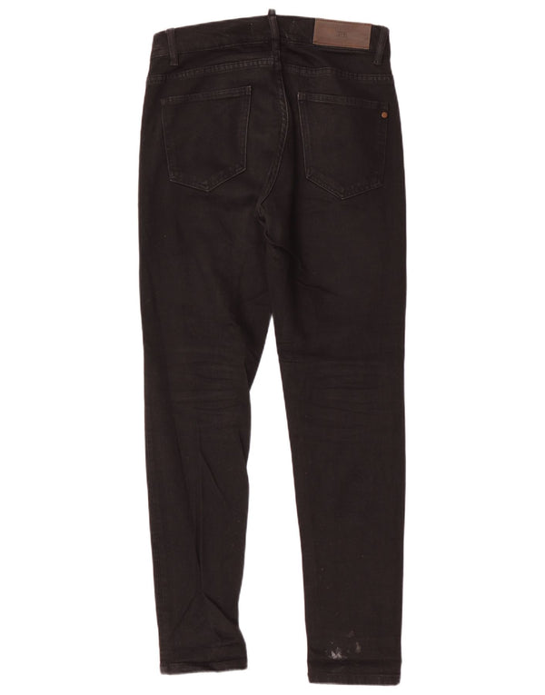 Zara Herren Skinny Jeans EU 38 Small W30 L31 Schwarze Baumwolle