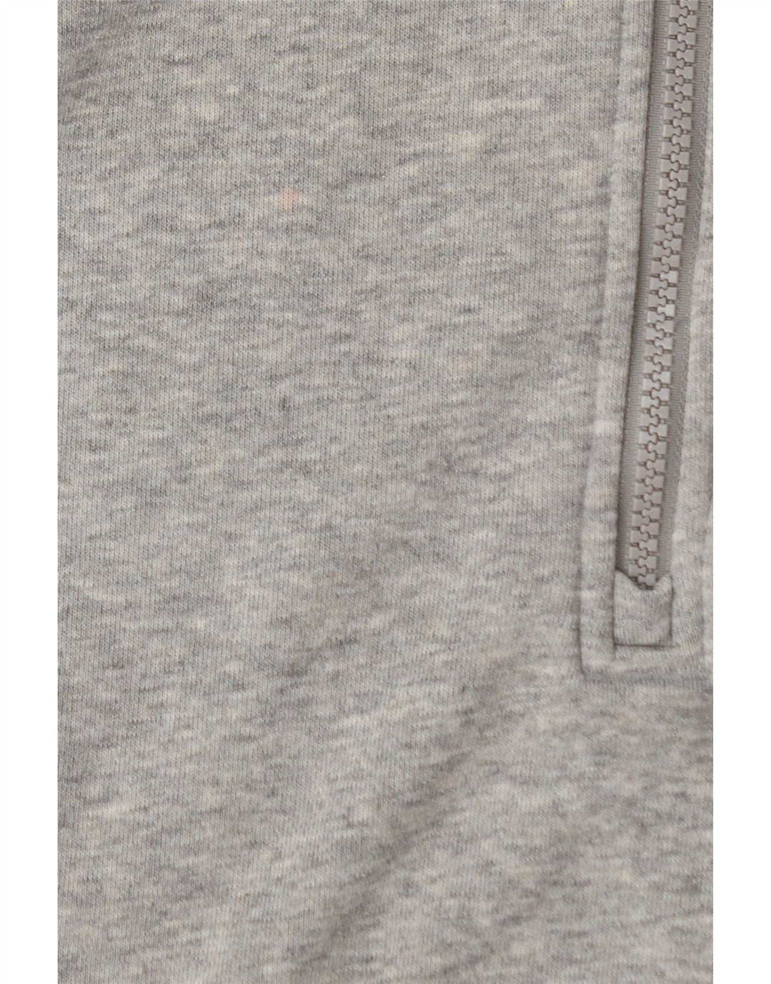 ADIDAS Womens Zip Neck Sweatshirt Jumper UK 12/14 Medium Grey Cotton Vintage Adidas and Second-Hand Adidas from Messina Hembry 