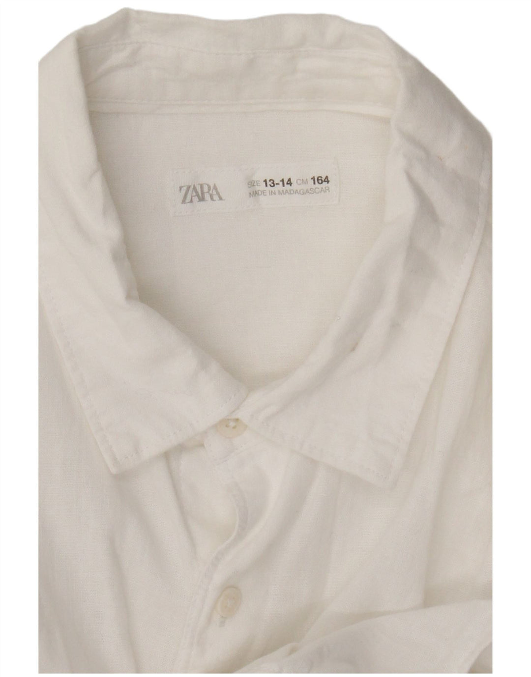 T-Shirt für Jungen von Zara, 13–14 Jahre, Weiß
