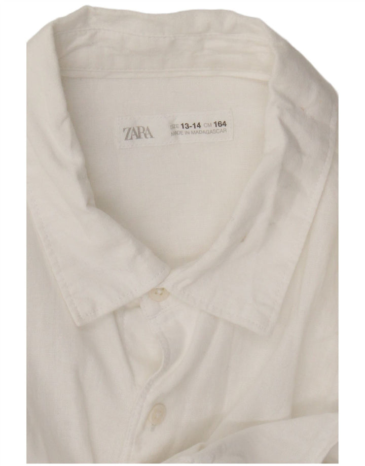 T-Shirt für Jungen von Zara, 13–14 Jahre, Weiß