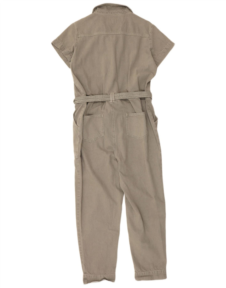 Fat Face Denim-Overall für Damen, UK 12, mittlere Khaki-Baumwolle