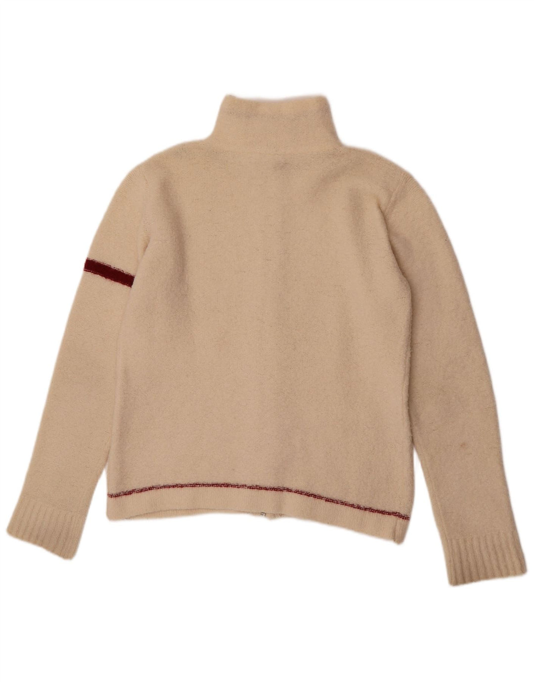 Murphy & Nye Damen-Cardigan-Pullover UK 14 Medium Off White Colourblock